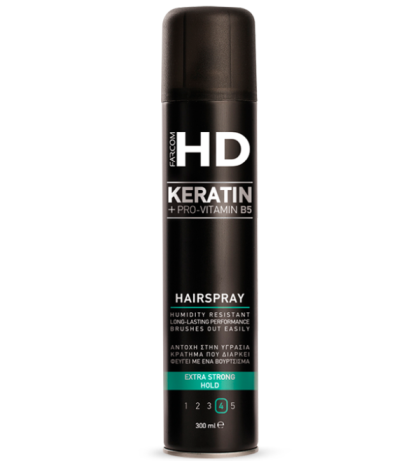 Лак за коса супер силна фиксация Farcom HD Hairspray Εxtra Strong Hold 300ml