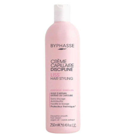 Крем за изправяне на коса Byphasse Activ Liss Protective Cream for Unruly Hair 250ml