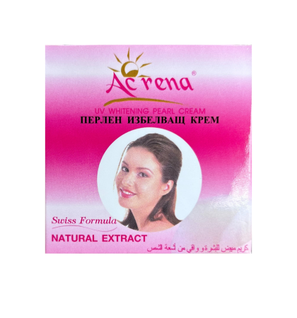 Избелващ крем за лице Acrena Natural Extract Whitening Cream 4ml