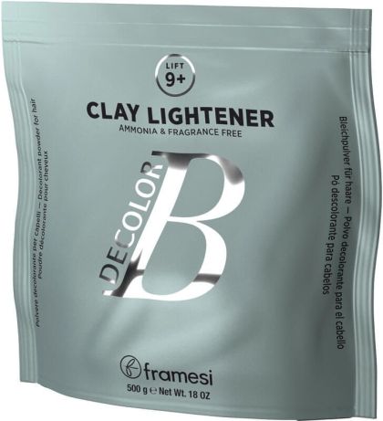 Обезцветяваща супра за коса Framesi Decolor B Clay Lightener 500g