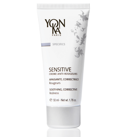 Лечебен СС крем против зачервявания и розацея с цвят Yon-Ka Specifics Sensitive Creme Anti-Rougeurs Soothing & Corrective Cream 50ml  