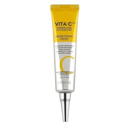 Тонизиращ крем за лице с 8% Витамин C Missha Vita C Plus Eraser Toning Cream 30ml