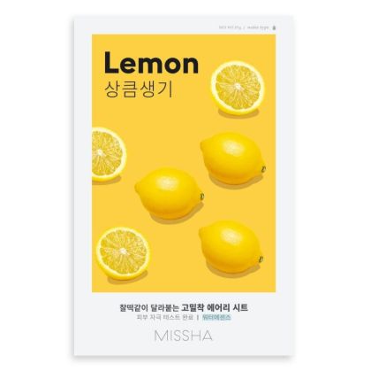 Missha Airy Fit Sheet Mask Lemon 