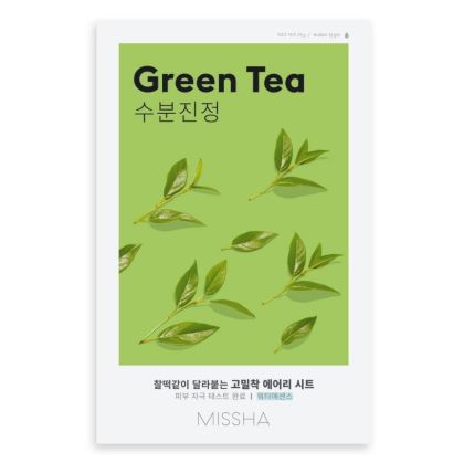 Текстилна маска за лице със Зелен Чай Missha Airy Fit Sheet Mask Green Tea 