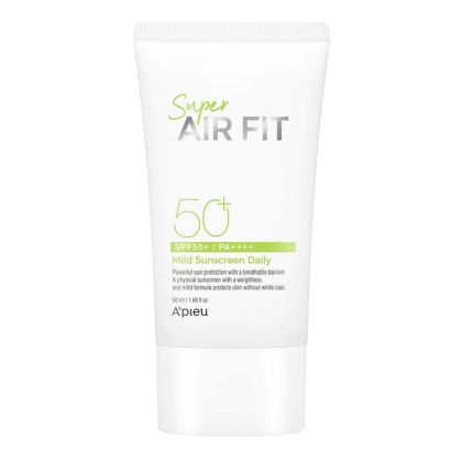 Слънцезащитен крем за лице A'Pieu Super Air Fit Mild Sunscreen Daily SPF50 + / PA ++++ 50ml 