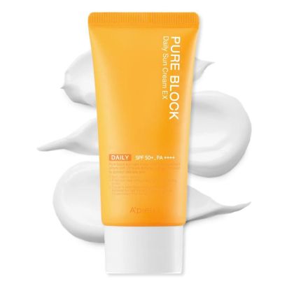 Слънцезащитен крем за лице A'PIEU Pure Block Natural Daily Sun Cream SPF45 PA+++ 50ml
