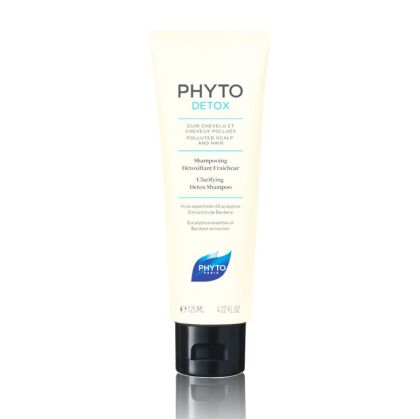 Почистващ и ободряващ шампоан PHYTO Phytodetox Clarifying Detox Shampoo 125ml