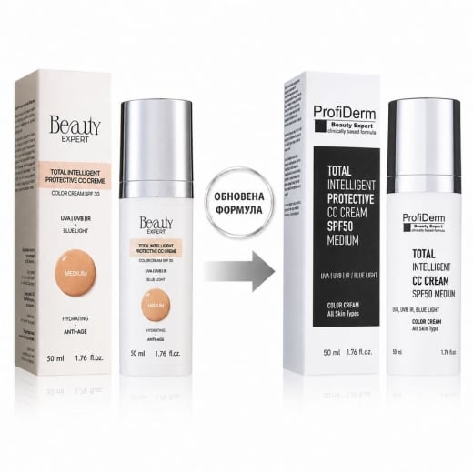 ProfiDerm TIPI CC Cream SPF50 — Medium