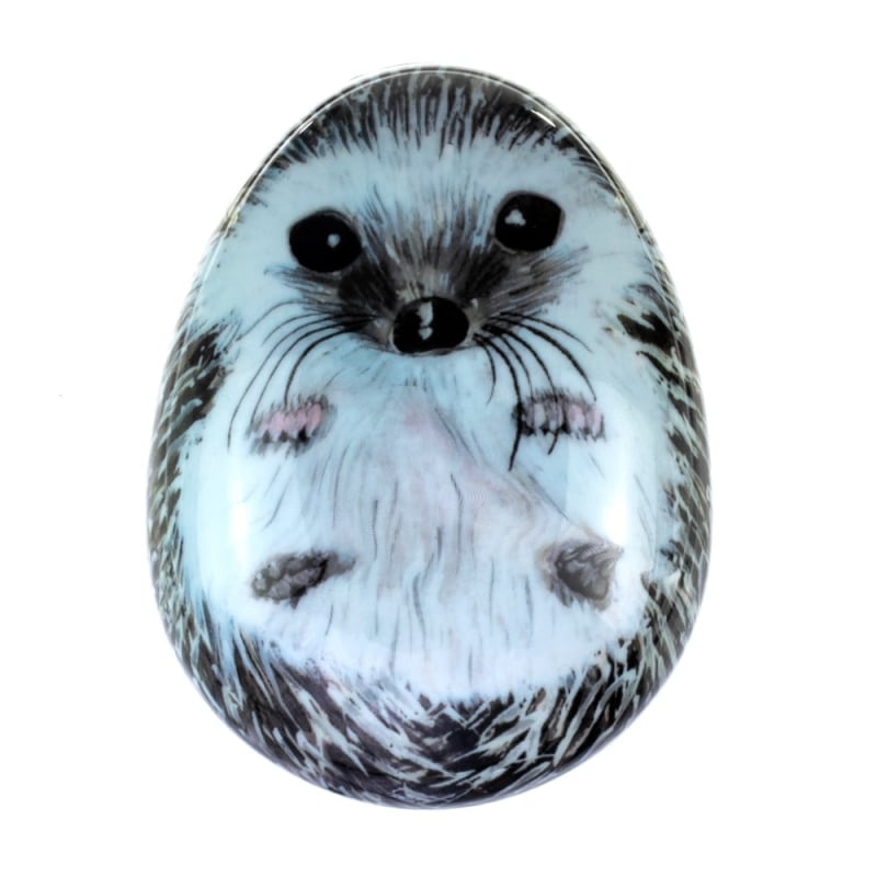 Четка за коса за лесно разресване - Таралеж Kent Pebble Hedgehog Hair Brush — изглед 3