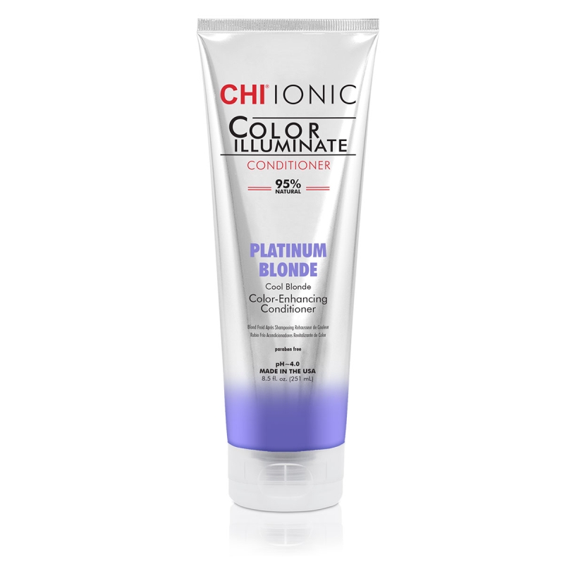 Оцветяващ балсам CHI Color Illuminate Conditioner Platinum Blonde 251ml — изглед 2