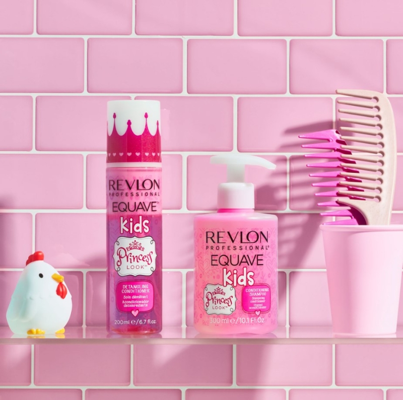 Детски сет за лесно разресване Revlon Professional Equave Kids Princess Look Conditionig Shampoo 300ml + Conditioner 200ml — изглед 3