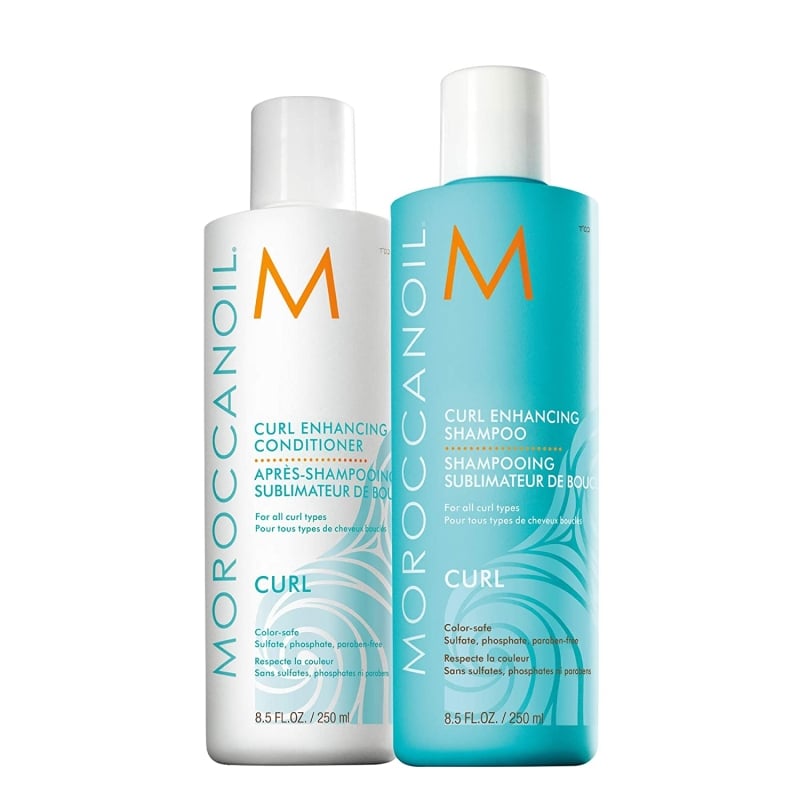 Хидратиращ сет за къдрава коса Moroccanoil Curl Enhancing Shampoo + Conditioner 250ml
