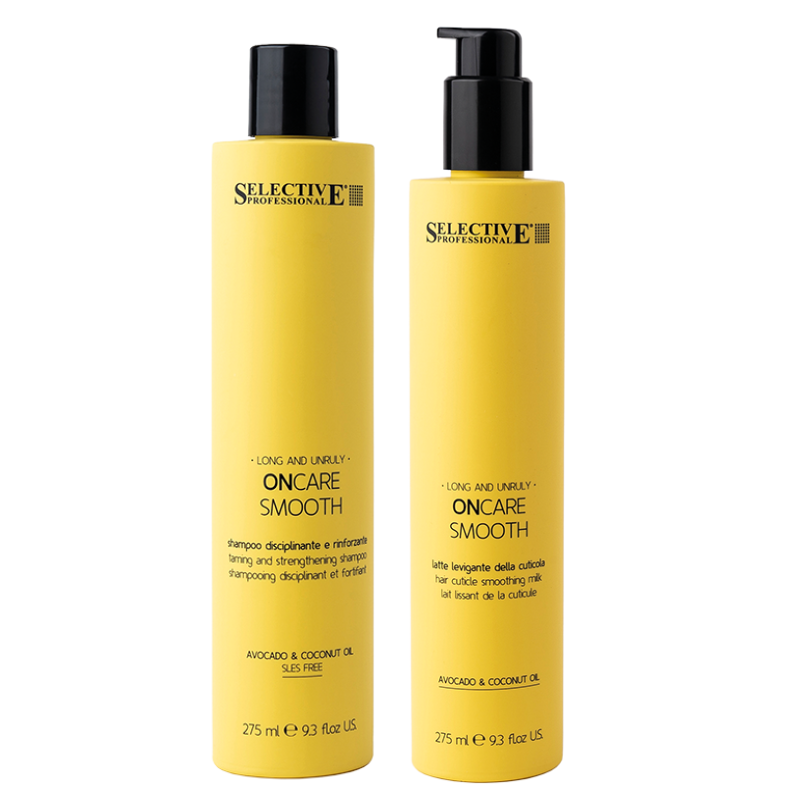 Комплект за дълга и непокорна коса Selective ОnCare Smooth Shampoo + Milk — изглед 2