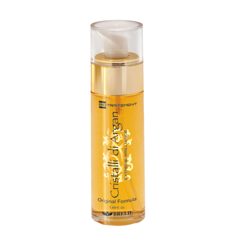 Кристали арганово масло и алое вера Brelil Cristalli di Argan Liquid Crystals 50ml