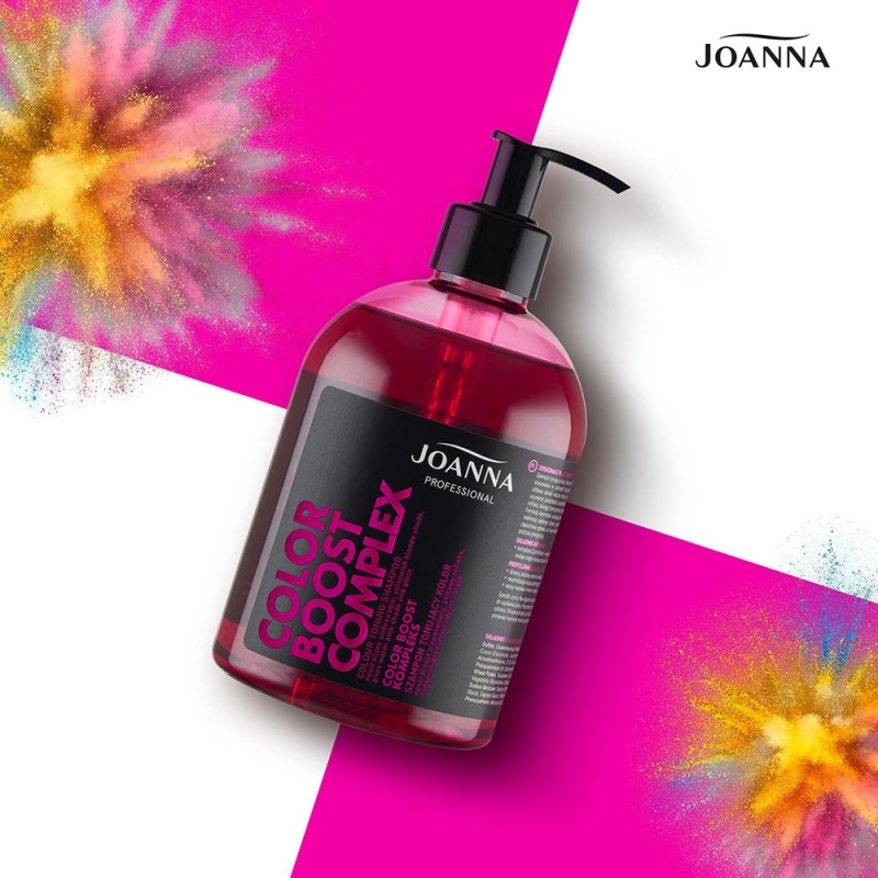 Тониращ шампоан за руса и сива коса с розов нюанс Joanna Professional Color Toning Shampoo 500ml — изглед 2