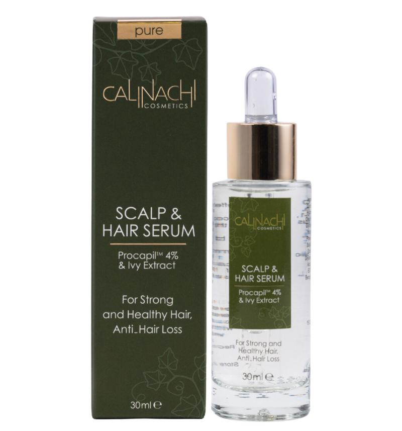 Серум против косопад с 4% Procapil и Бръшлян Calinachi Scalp & Hair Serum Procapil 4% + Ivy 300ml
