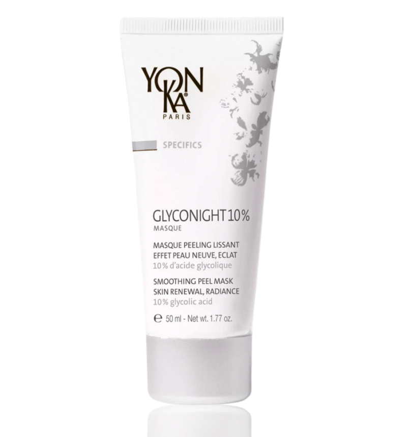 Изглаждаща нощна пилинг маска с 10% гликолова киселина Yon-Ka Specifics Glyconight 10% Smoothing Peel Mask 50ml