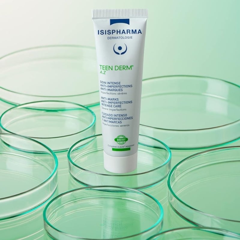 Интензивна грижа за кожата с азелаинова киселина против петна Isis Pharma Teen Derm A.Z Anti Imperfections & Marks Intense Care 30ml — изглед 4