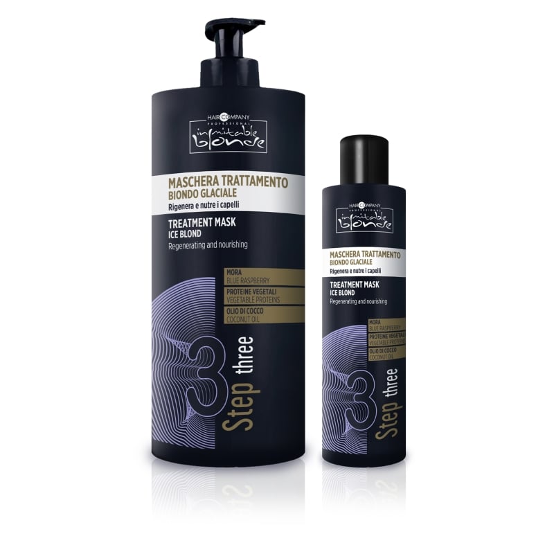 Матираща маска за руса коса Hair Company Ice Blonde Treatment Mask