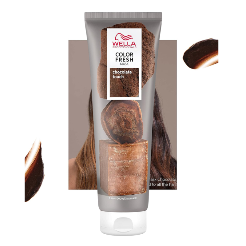 Оцветяваща маска за коса Wella Professionals Color Fresh Mask Chocolate Touch 150ml — изглед 3