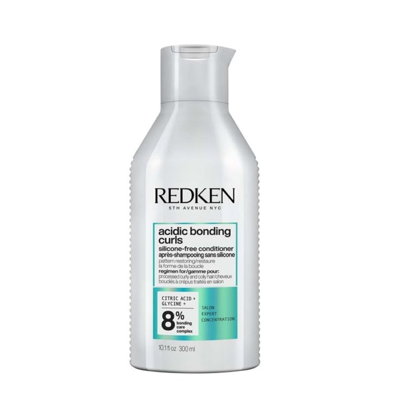 Възстановяващ балсам за третирани и увредени къдрави коси Redken Acidic Bonding Curls Conditioner 300ml