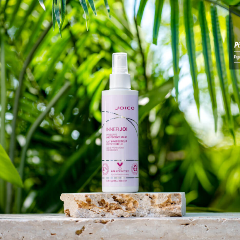 Термозащитно мляко за боядисана коса JOICO InnerJoi Preserve Protective Milk 200ml — изглед 2
