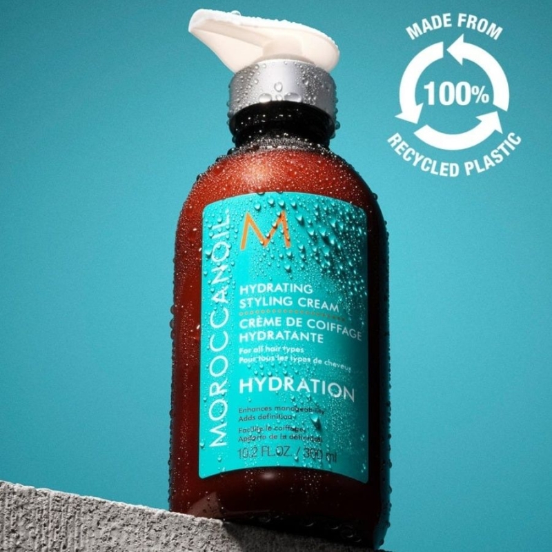 Хидратиращ стилизиращ крем за всеки тип коса Moroccanoil Hydrating Styling Cream 300ml — изглед 4