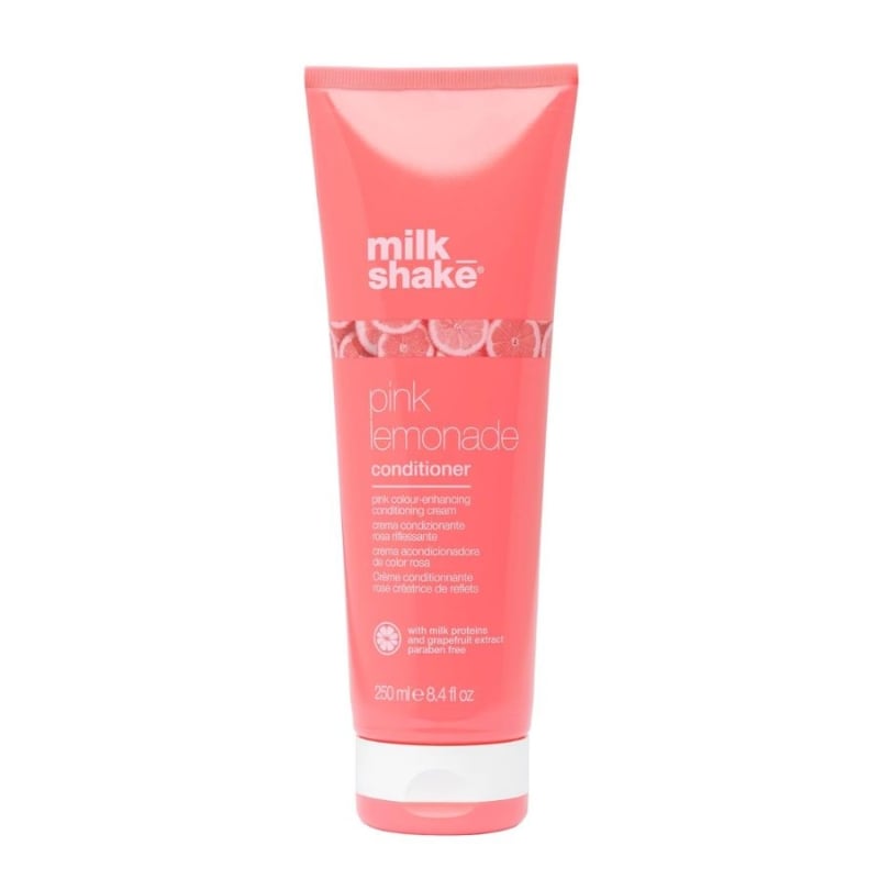 Оцветяващ балсам с розов пигмент Milkshake Pink Lemonade Conditioner 250ml