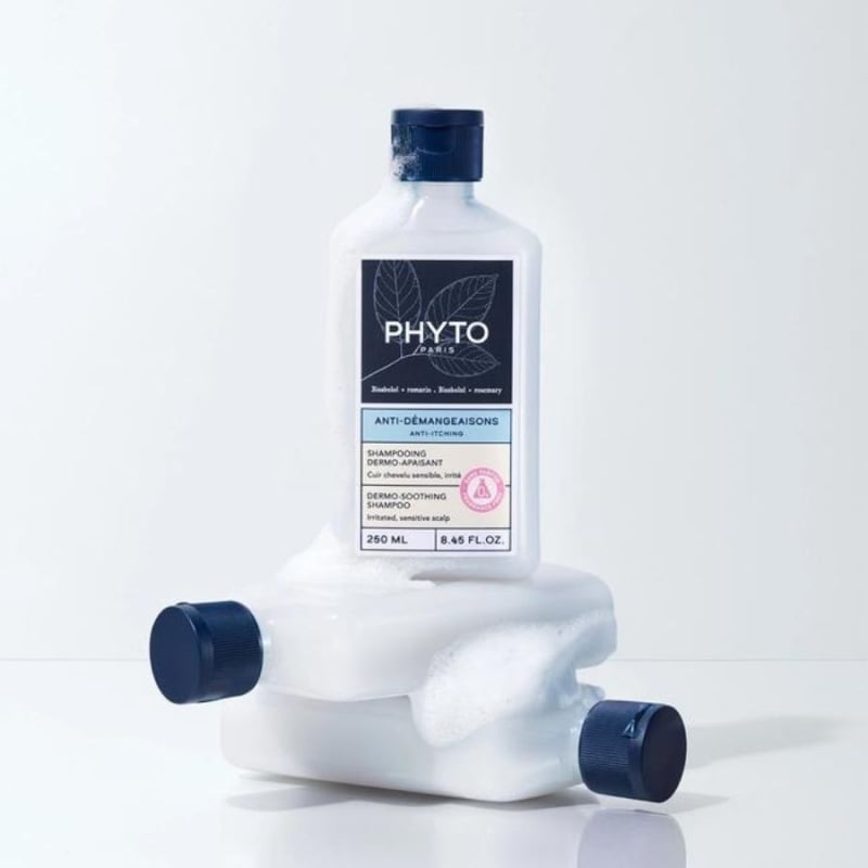 Успокояващ шампоан за раздразнен и чувствителен скалп Phyto Solution Anti-Itching Shampoo 250ml — изглед 2