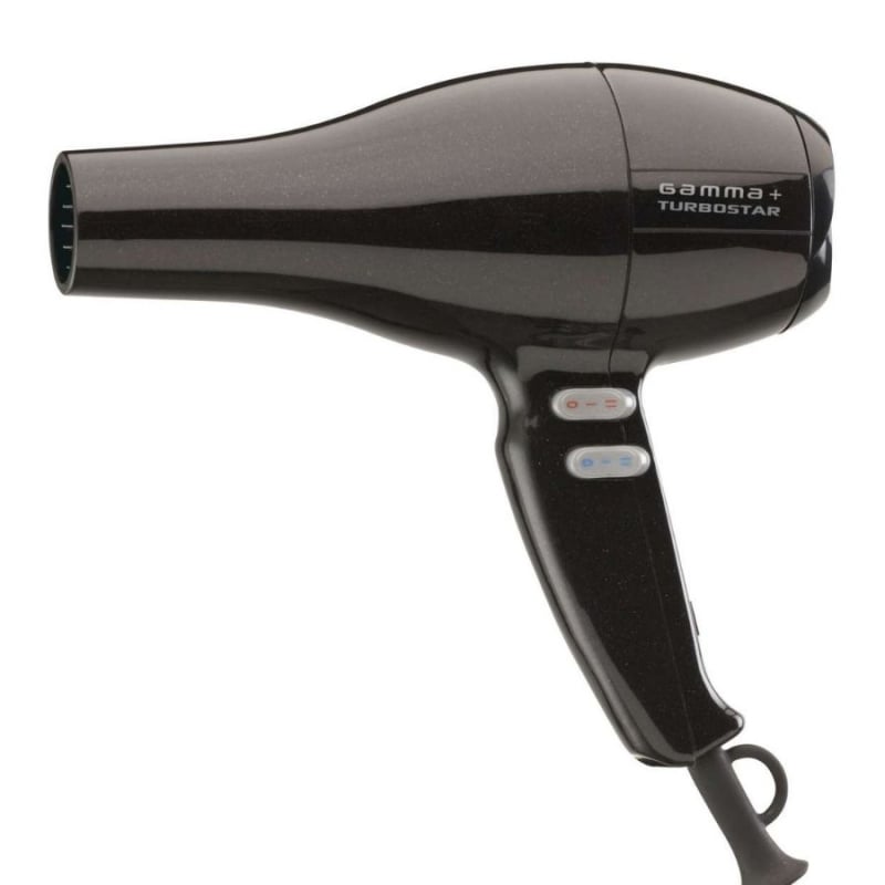 Сешоар Gamma Piu Professional Hair Dryer Turbostar Hair Dryer Black