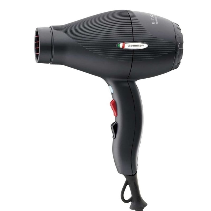 Професионален сешоар Gamma+ E.T.C Light Hair Dryer Matt Black 1800 -2100 W