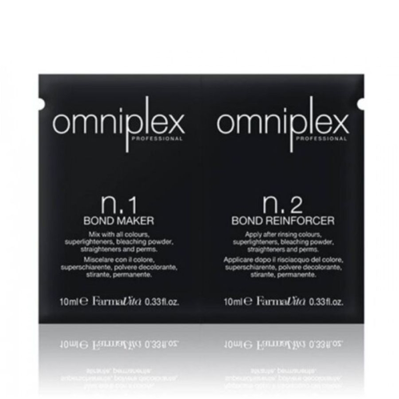 Tерапия за възстановяване и защита при боядисване Farmavita Omniplex N1 10ml + N2 10ml