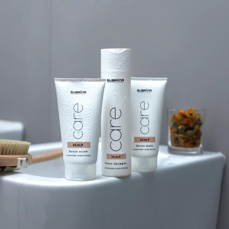Детоксикиращ скраб за проблемен скалп Subrina Professional Care Scalp Detox Scrub 150ml — изглед 2