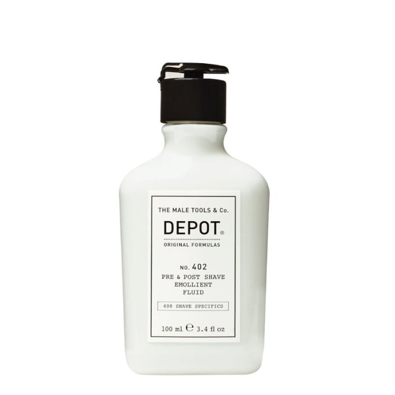 Успокояващ флуид преди и след бръснене Depot No. 402 Pre&Post Shave Emollient Fluid 100ml