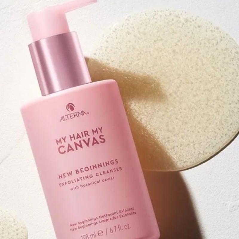 Дълбоко почистващ ексфолиращ шампоан Alterna My Hair My Canvas New Beginnings Exfoliating Cleanser 198 ml — изглед 4