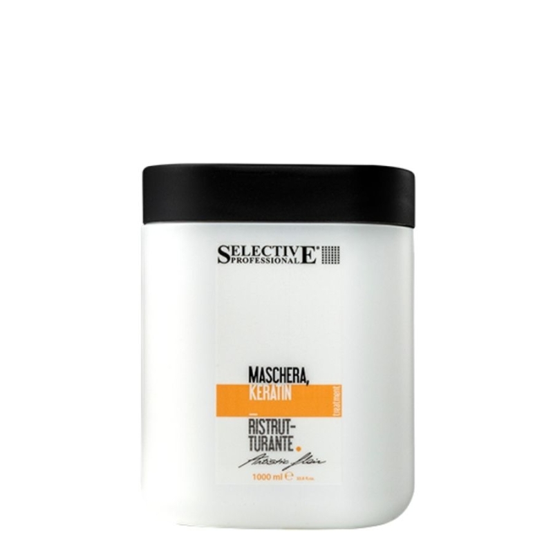 Интензивно реструктурираща и овлажняваща маска с кератин Selective Artistic Flair Keratin Mask 1000ml