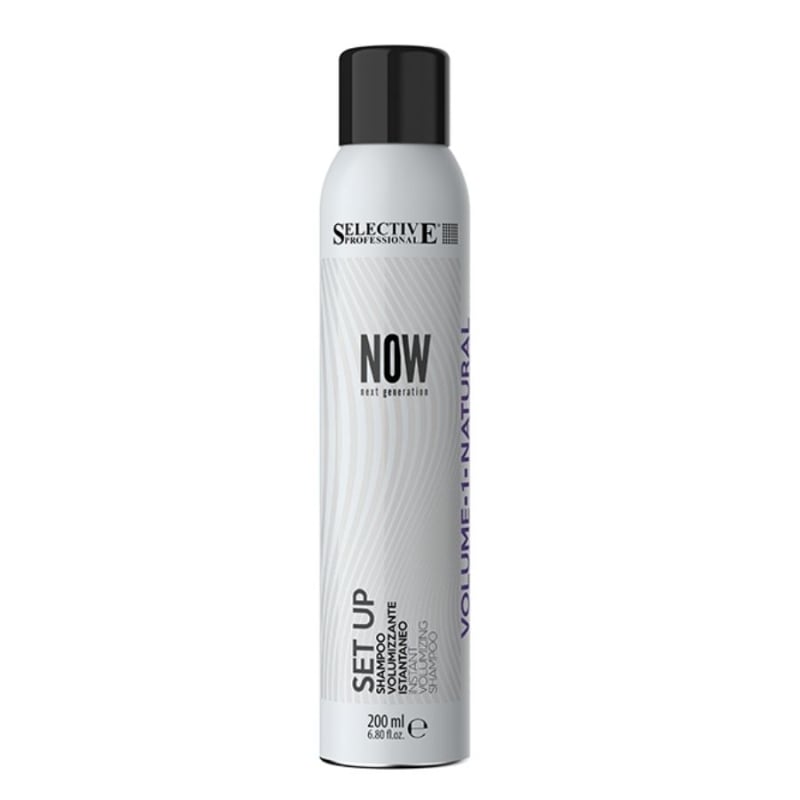 Сух шампоан за обем Selective Now Set Up 200ml