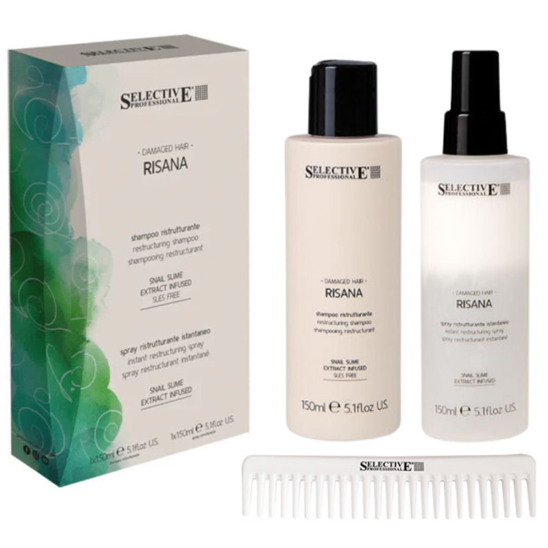 Възстановяващ комплект Selective Risana Restructuring Set Shampoo + Spray