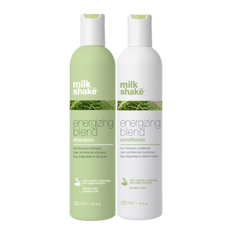 Енергизиращ комплект за растеж на фина и тънка коса Milkshake Energizing Blend Duo Set