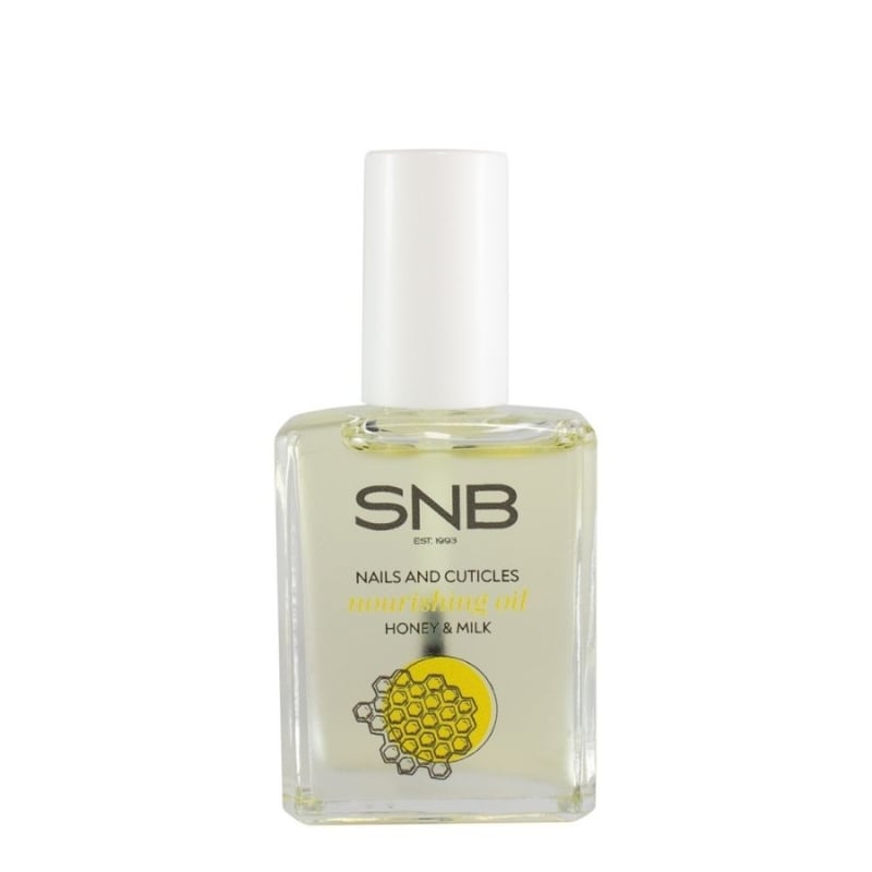 Подхранващо масло за нокти и кожички SNB Honey & Milk Cuticle Oil