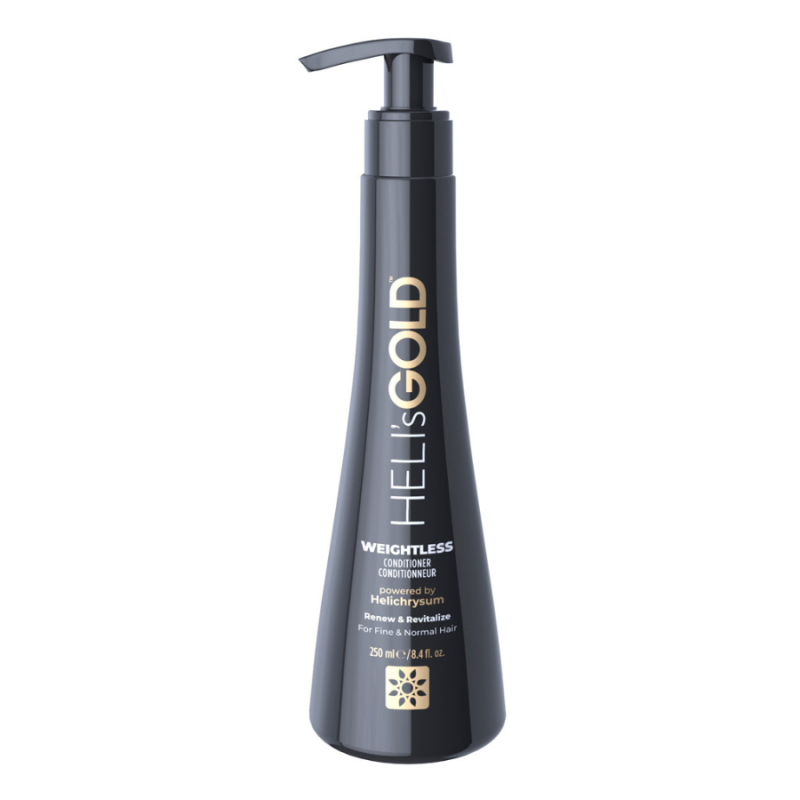 Ултралек балсам за обем при фина и изтъняла коса Heli's Gold Volume Weightless Conditioner 300 ml