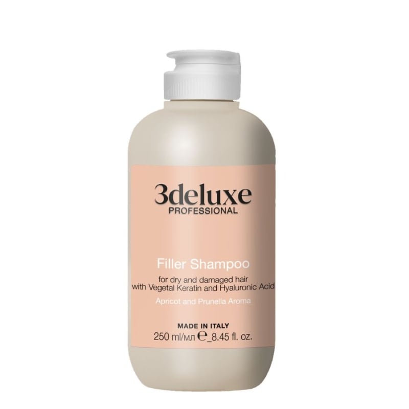 Възстановяващ и укрепващ шампоан 3deluxe Professional FIller Shampoo 250 ml