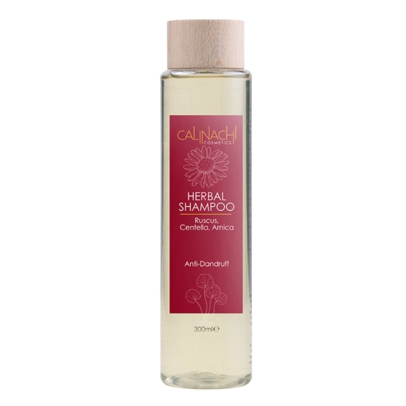 Безсулфатен билков шампоан против пърхот Calinachi Herbal Ani-Dandruff Shampoo 300ml