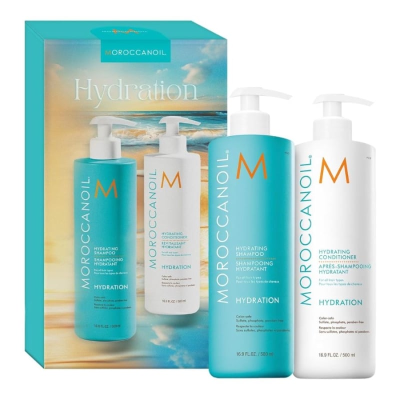 Хидратиращ сет за суха и дехидратирана коса Moroccanoil Hydration Duo 2X500ml Gift Set