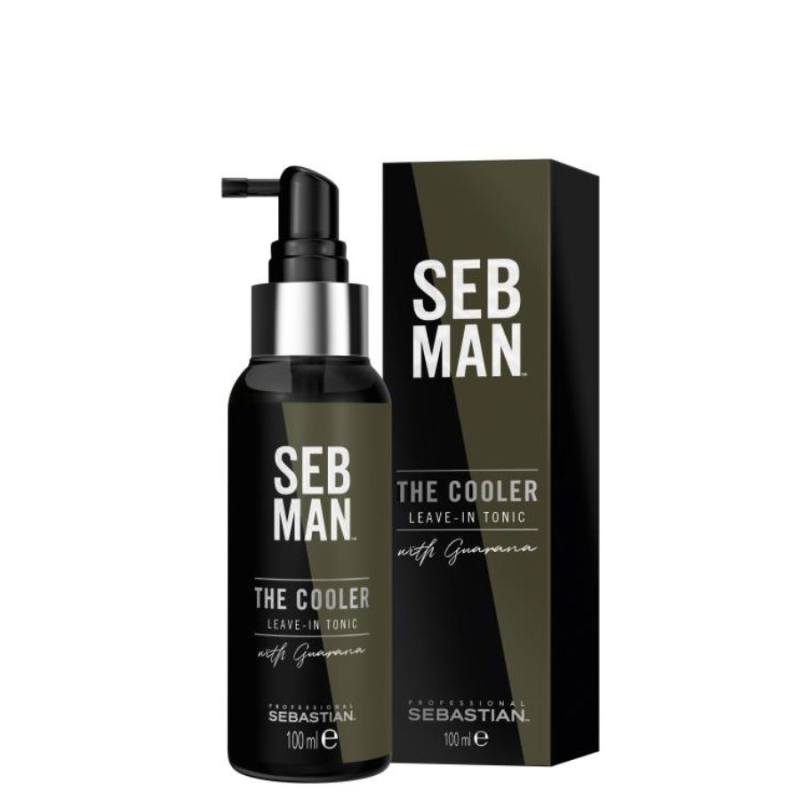 Охлаждащ тоник без отмиване за скалп и уплътняване на косата Sebastian Professional SEB MAN The Cooler 100 ml
