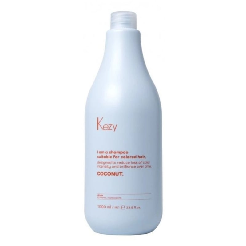 Веган шампоан за боядисана коса Kezy Coconut Shampoo for Colored Hair 1000 ml