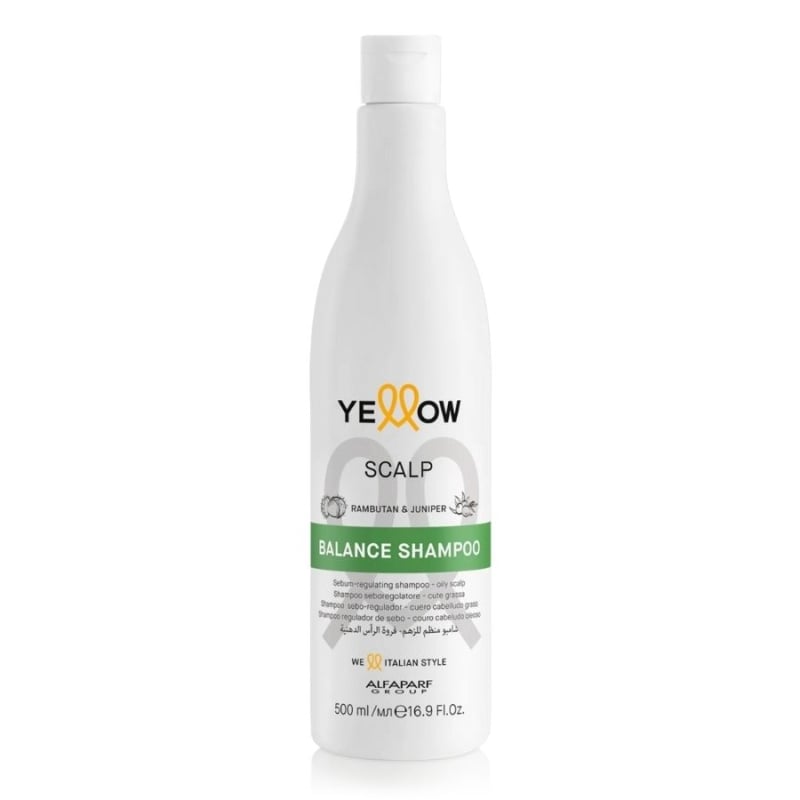 Шампоан за мазен скалп с Рамбутан и Хвойна – Yellow Professional Scalp Balance Shampoo 500 ml