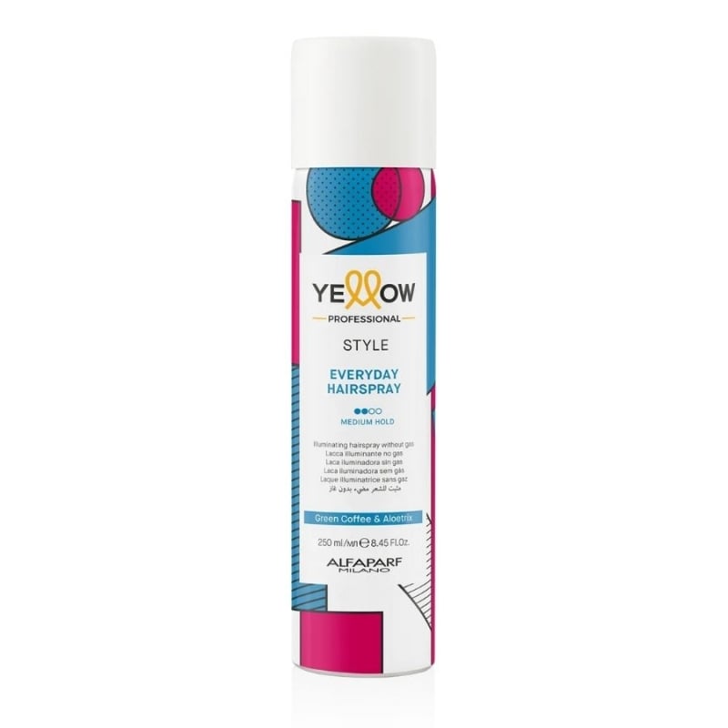 Лак за коса за ежедневна употреба със Зелено кафе и Aloetrix – Yellow Professional Everyday Hairspray 250 ml