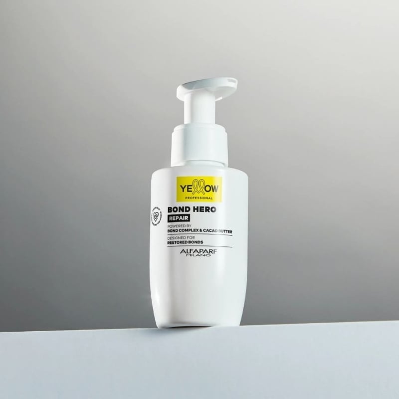 Реструктуриращ протектор за увредена коса с Bond Complex и какаово масло – Yellow Professional Bond Hero 100 ml — изглед 3