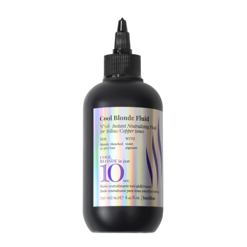 Оцветяващ флуид за коса Farmavita Back Bar Cool Blonde Fluid N°08 250 ml